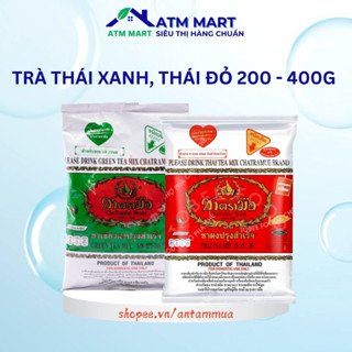  Trà Thái Xanh 200g Đỏ 400g Nguyên Liệu Làm Trà Sữa - ATM Mart Siêu Thị Hàng Chuẩn 