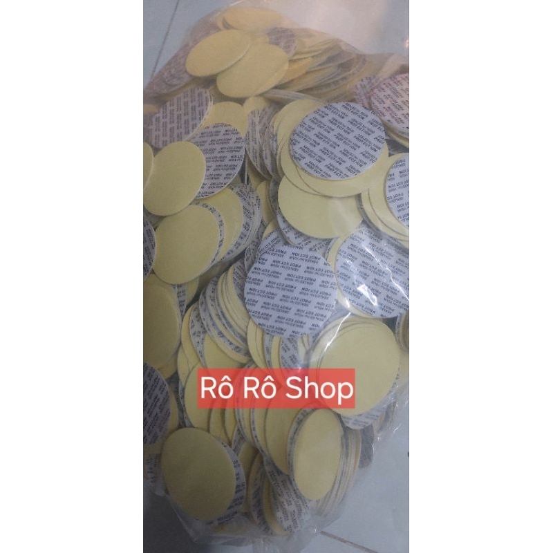 Seal tự dính các size (có lót giấy vàng bảo vệ) - combo 50