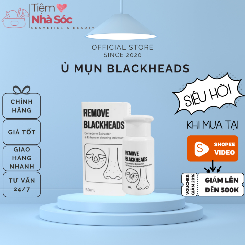 Ủ mụn Remove Blackhead 50ml