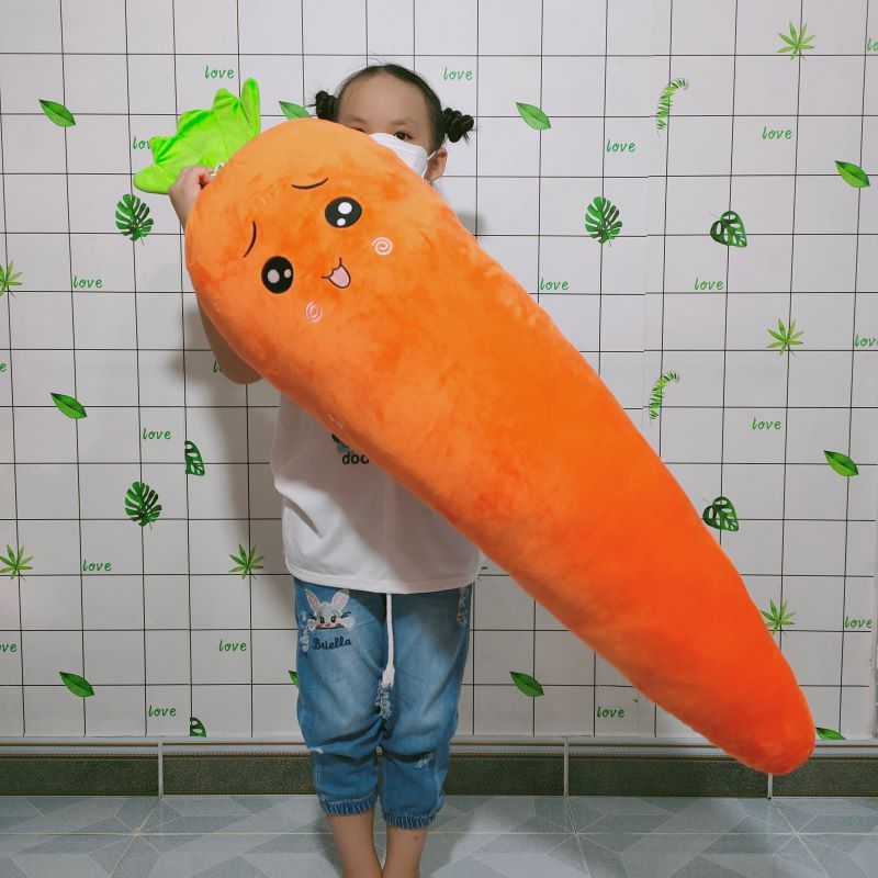 CÀ RỐT GỐI ÔM CÀ RỐT (SIZE LỚN) MẪU MỚI