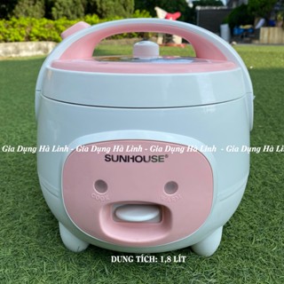Nồi cơm điện 1.8L Sunhouse SHD8607W, Công suất 700W, sản xuất tại Việt Nam, Bảo hành 12 tháng