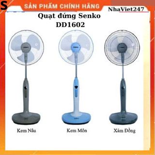 Quạt cây rút đứng Senko DD1602-có đèn-quạt bền ,đẹp,chắc khoẻ,chạy êm ,giá rẻ-bảo hành 24 tháng
