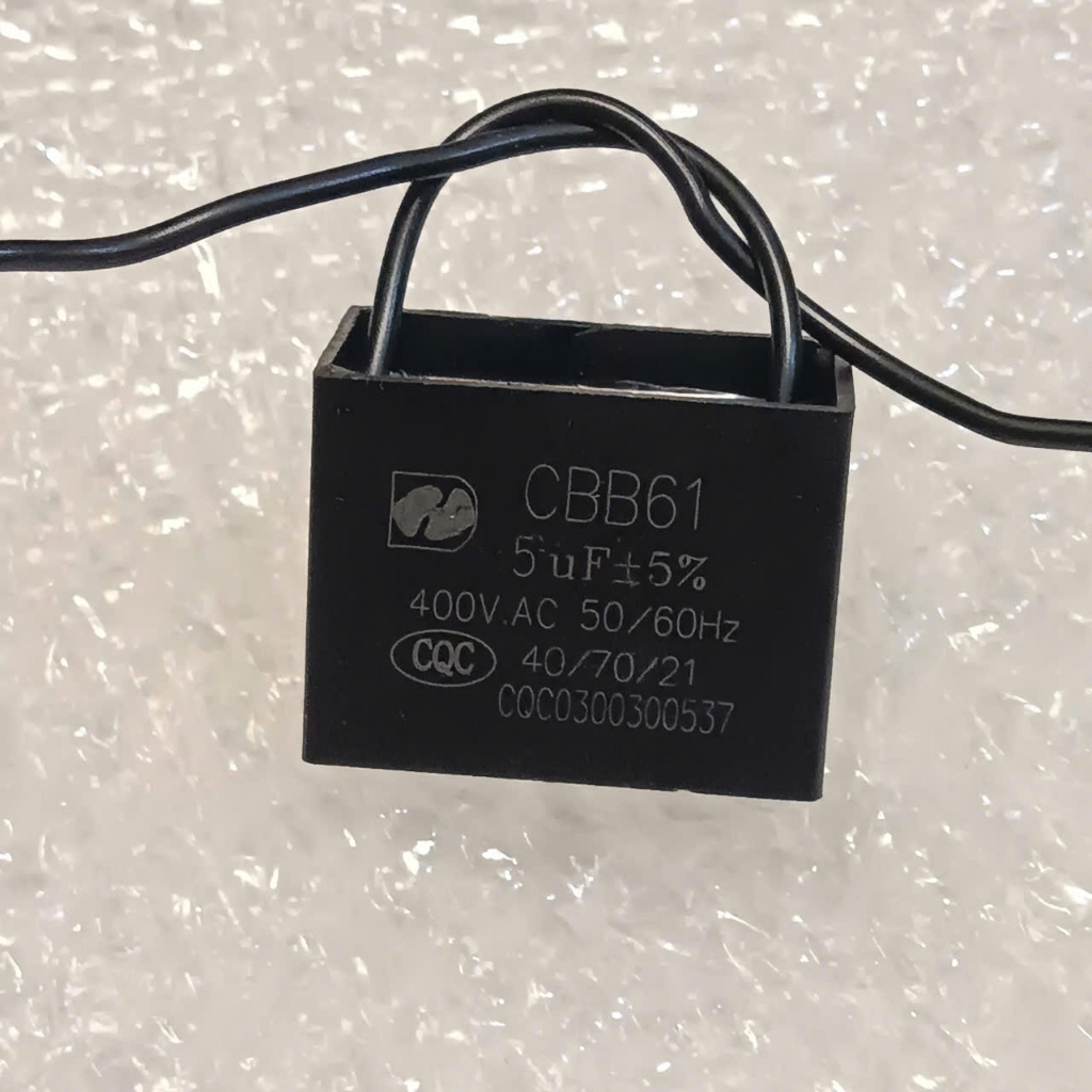 Combo 5 tụ quạt 5uf 400v hàng đẹp