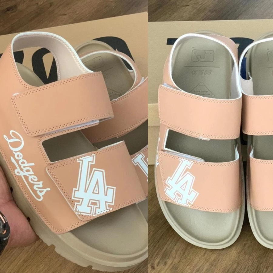 Dép Sandal 𝐌𝐋𝐁 Nữ, Xăng Đan Quai Ngang Mlb-La Thể Thao Nữ Unisex Hottrend 2024