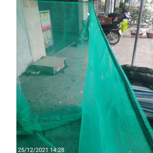 Vèo nuôi ếch, ốc lưới 3 ly 2x4x1.5m