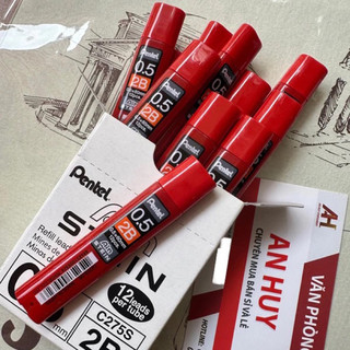 Ruột Chì Kim Pentel AINSTEIN C275S-2B (0.5mm - 12 Ruột/Tuýp)