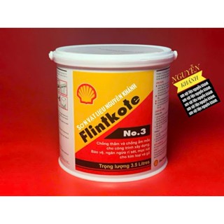 Sơn chống thấm Bitum Flintkote No.3 - Lon 3,5 lít (màu đen)