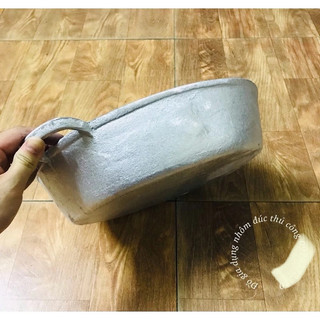 Chảo gang đúc đáy bằng đk 32cm