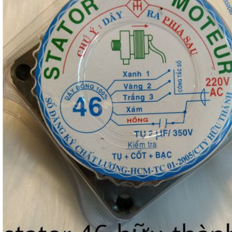 Stator hữu thành 46 dây đồng loại 2