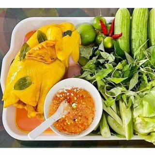 [HCM HOẢ TỐC ] GÀ NGUYÊN CON KHÔNG ĐẦU ủ muối hoa tiêu SIÊU CON - nuongfood