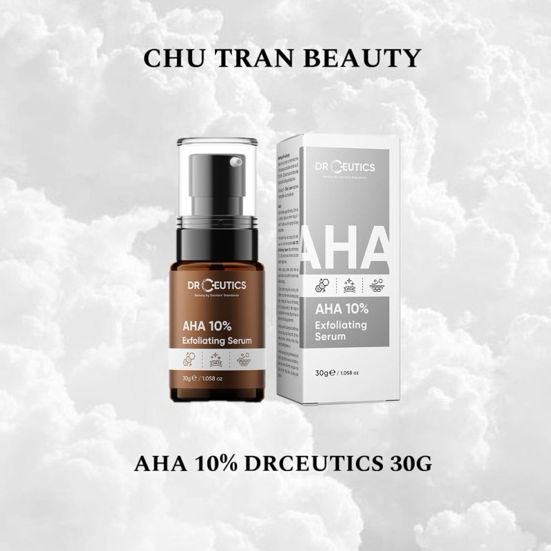 AHA 10% EXFOLIATING SERUM DRCEUTICS 30G