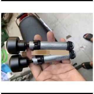  Bộ gù đối trọng tay lái WAVE ALPHA  FUTURE 1  SUPER DREAM HONDA 
