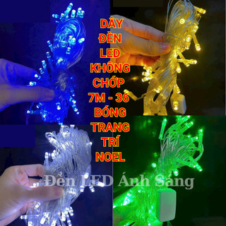 DÂY ĐÈN LED TRANG TRÍ NOEL 7M - 36 BÓNG KHÔNG CHỚP