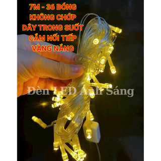 DÂY ĐÈN LED TRANG TRÍ NOEL 7M - 36 BÓNG KHÔNG CHỚP