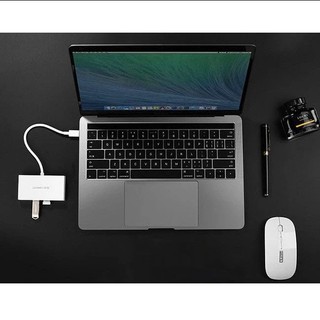 Bộ chia USB type C tích hợp cổng mạng LAN