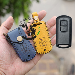  Bao Da bọc ốp Chìa Khóa Smartkey Honda LEAD AIR BLADE VISION Scoopy 2022 Click... - Bao bọc chìa khóa HONDA SMARTKEY 
