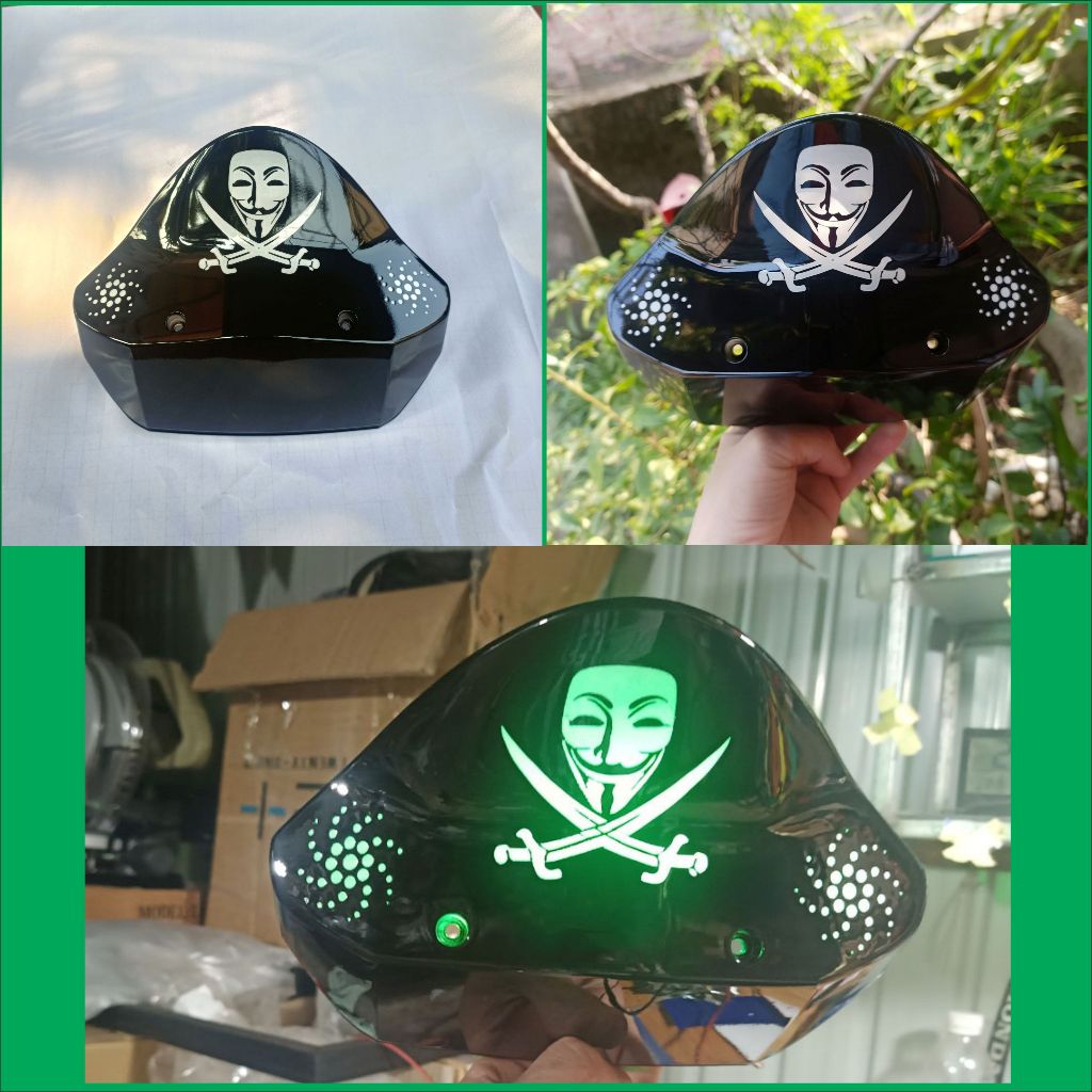 Nắp hậu sirius độ