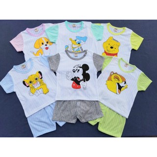 Bộ quần áo trẻ em cotton giấy