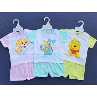 Bộ quần áo trẻ em cotton giấy