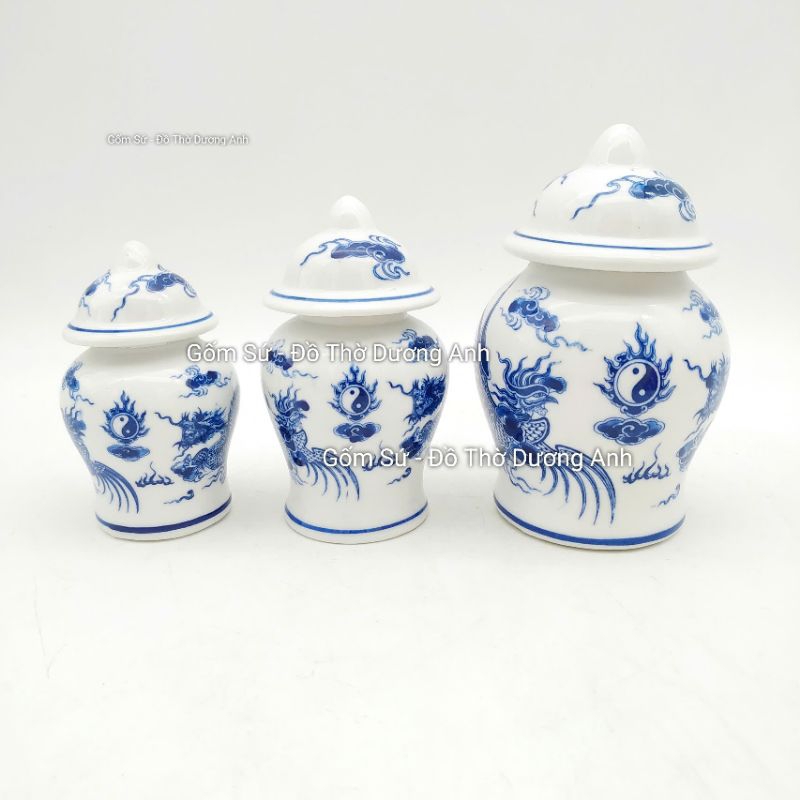 Chóe thờ men lam ( 1 cái )