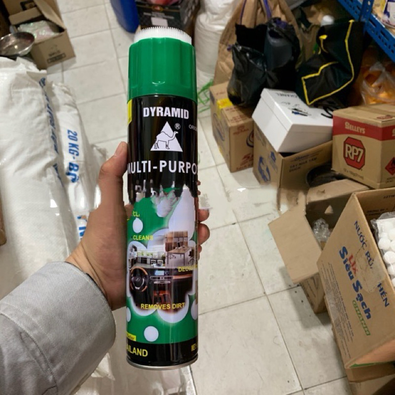 Tẩy đa năng dạng bọt tuyết Dyramid 650ml