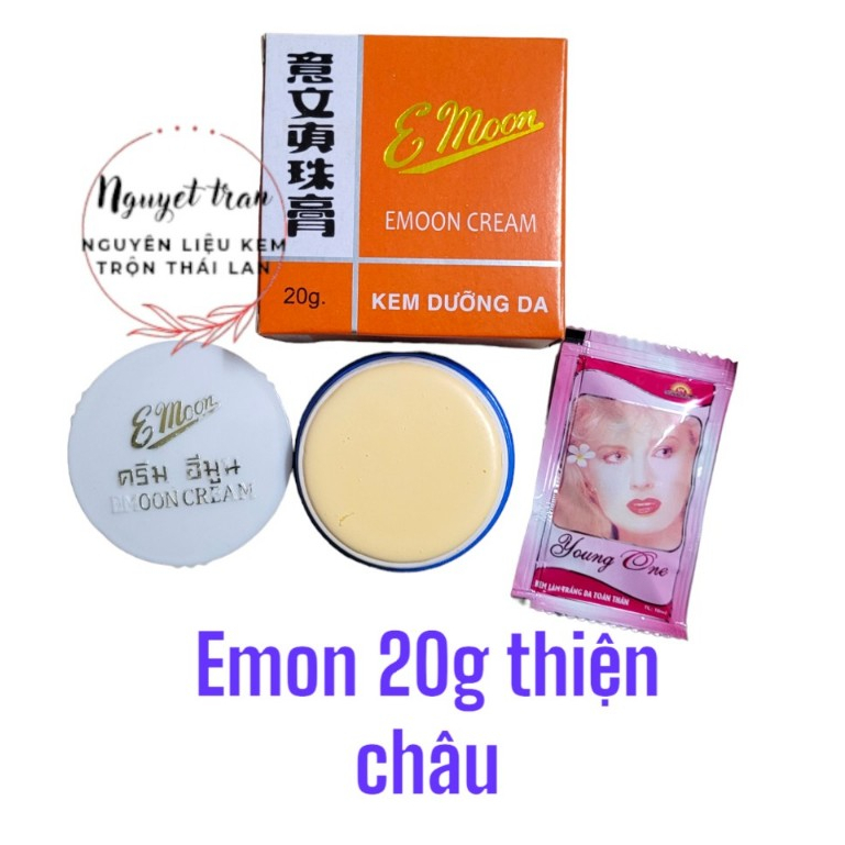Kem dưỡng trắng da Emon Việt Nam hộp lớn 20gram kèm gói dưỡng