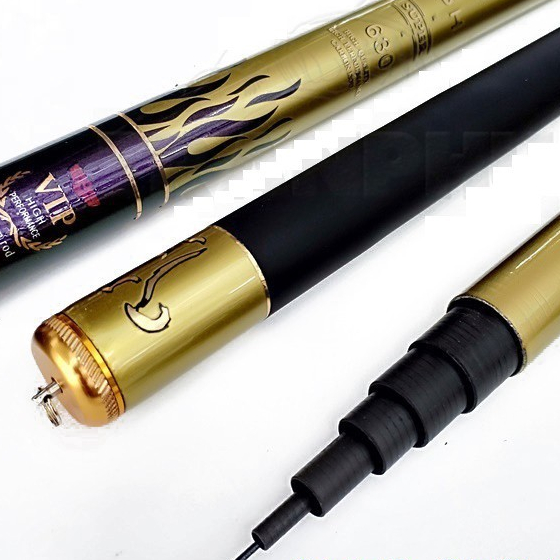 Cần câu đơn carbon VIP 5H.