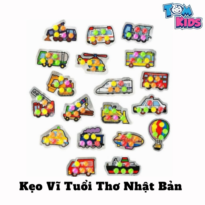 [1vỉ] Kẹo vỉ socola Tuổi thơ nhật bản