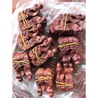 Bộ 4 Chân Quỳ gỗ cẩm Chân gắn lồng chim chào mào chất liệu gỗ cẩm đục CNC loại 1 bền đẹp