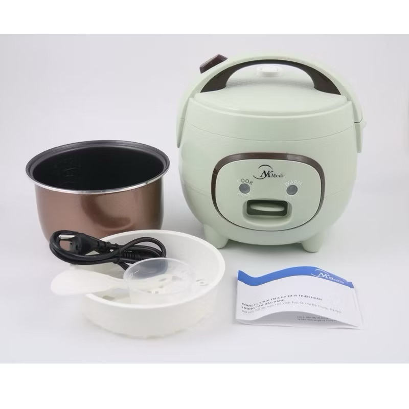 Nồi Cơm Điện Mini NKMedia NC1076 thể tích 1Lít - Công suất 400W - Nồi cơm điện đa năng hình con lợn 