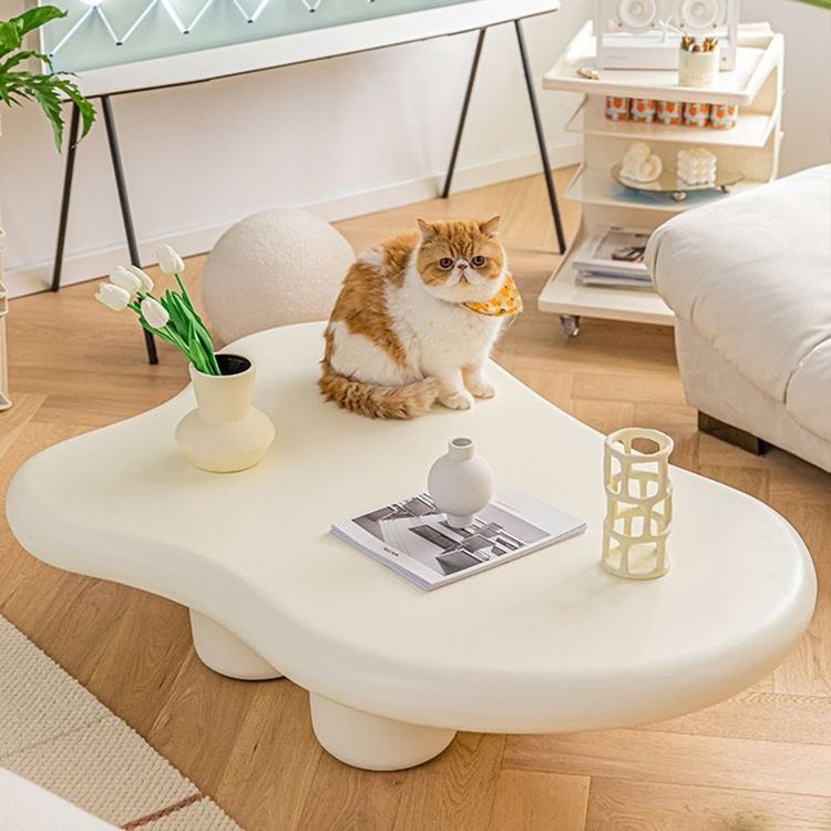 Bàn Mây, Bàn Hạt Đậu, Clowdy Coffee Table, Mặt bàn dày 8cm