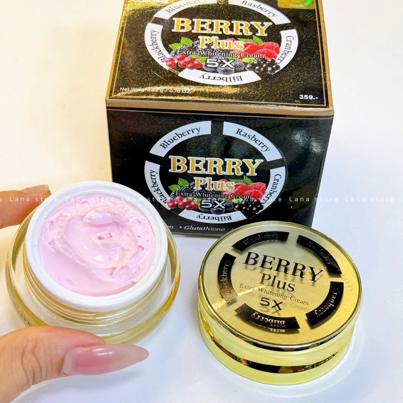 Kem face 4k Berry-plus mẫu mới