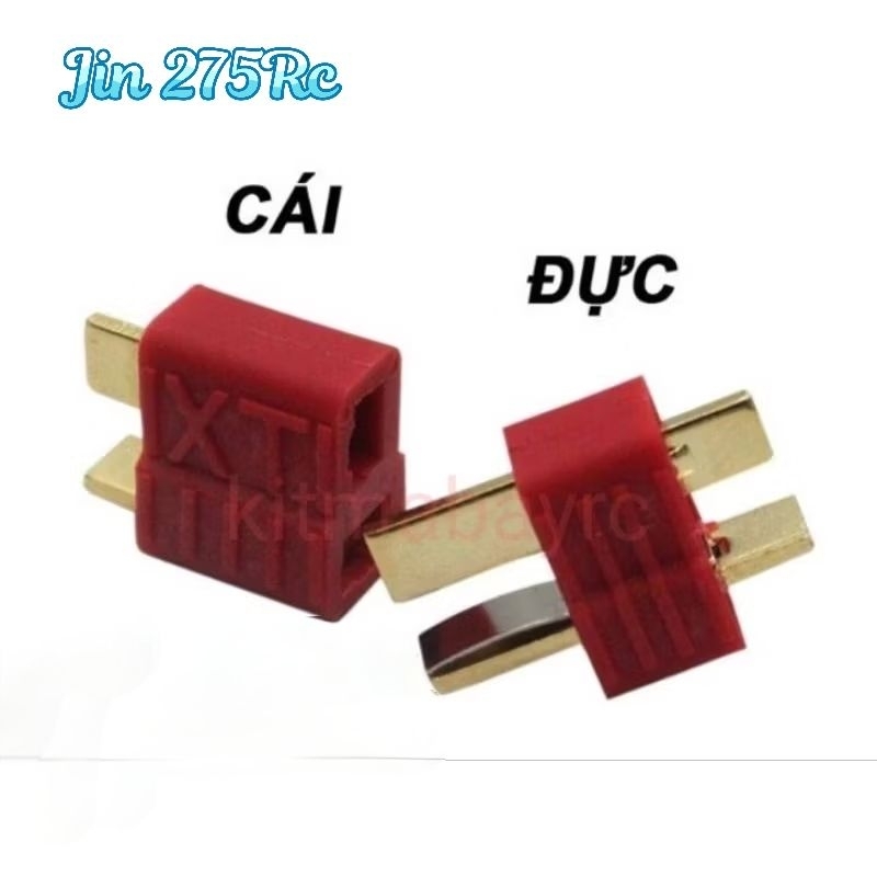 Jack Chữ T, Giắc T Đực - Cái