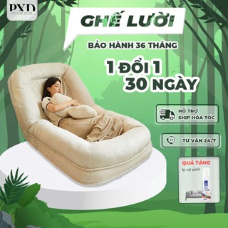 [FREESHIP] Ghế lười ngồi bệt, ghế thư giãn khung thép, đệm bông gòn êm ái thoải mái bảo hành 36 tháng