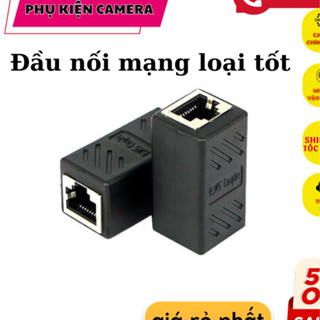  Đầu Nối Dây Cáp Mạng Lan RJ45 Chất Lượng Cao hàng đầu nối đen to đẹp 
