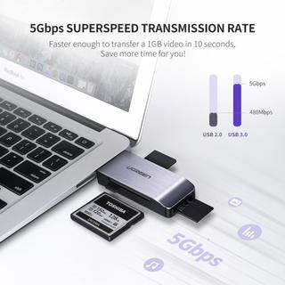 Đầu đọc thẻ nhớ USB 4 in 1 SD, TF, CF, MS cao cấp