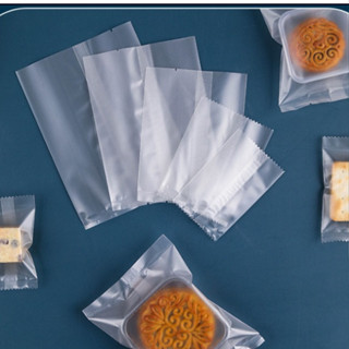  Set 100 Túi đựng bánh cookie  bánh quy  trà hoa  túi trắng mờ   nhiều kích thước- Phukientuiloc 