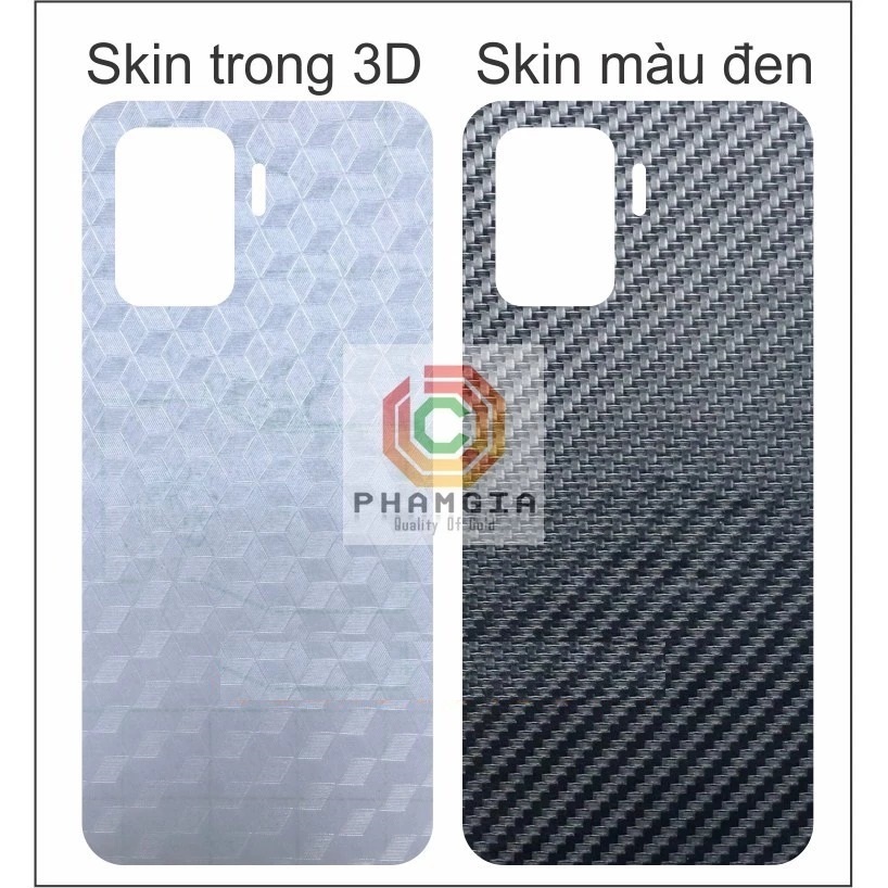 Miếng dán mặt lưng skin carbon Oppo A94 (4G/5G)