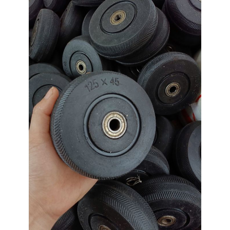 Bánh Cao Su Phi  80, 100 và 125 (Cốt 10 và 12)