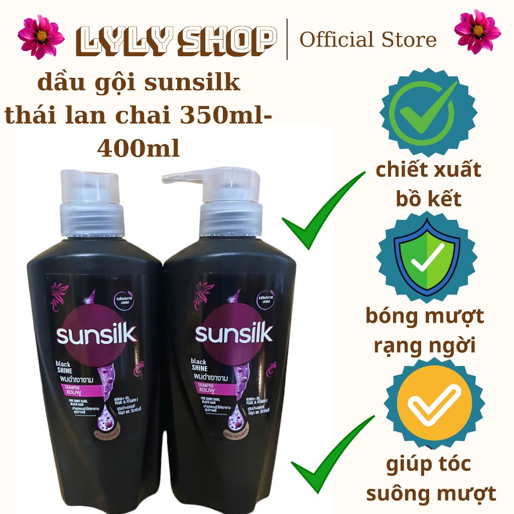#dầu gội sunsilk thái Lan chai 400ml