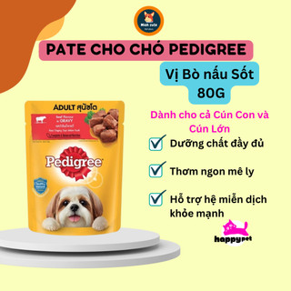 Pate cho chó con Pedigree công thức dinh dưỡng cho thú cưng