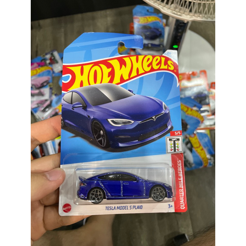 Hotwheels Tesla Model S plaid/ mô hình ô tô