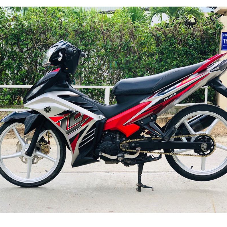 Tem rời EX 135 LC xe trắng đỏ đen 2