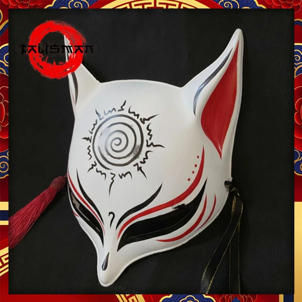 [DESIGN_BY TALISMAN] Mask cáo vẽ_#2 - Nhựa (Tặng bộ phụ kiện như hình) Talisman