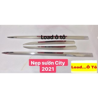 Nẹp sườn honda city 2026-2021 mạ crom cao cấp