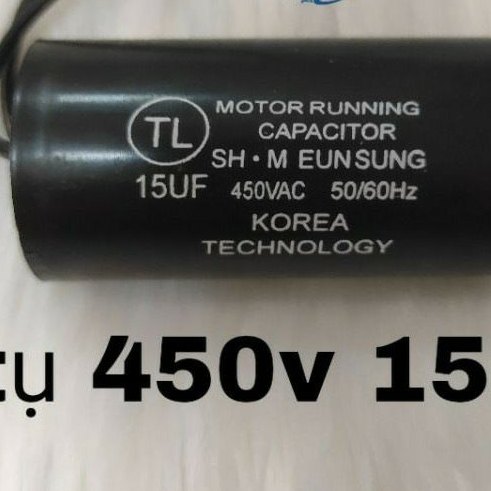 tụ bơm 15uf-450v (10 chiếc)