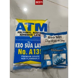 Keo Sữa và Keo Bột dùng để dán giấy dán tường