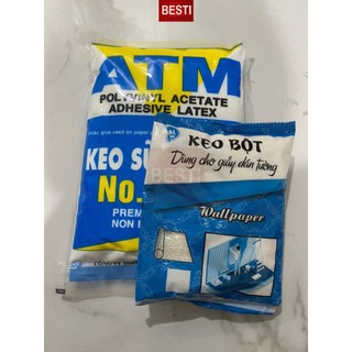 Keo Sữa và Keo Bột dùng để dán giấy dán tường