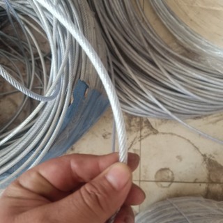Dây cáp lụa bọc nhựa phi 3-4-5-6mm(tính theo mét) - Thaibinhvina
