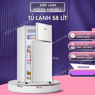 Tủ lạnh mini , tủ lạnh mini có ngăn đá , dung tích mini 58 lít tiết kiệm điện, tủ lạnh mới chính hãng bảo hành 6 tháng